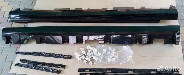 Накладка порога Mercedes GLS-class X167 AMG 2021 г