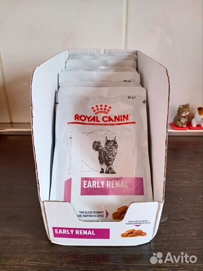 Корм для кошек royal canin renal влажный