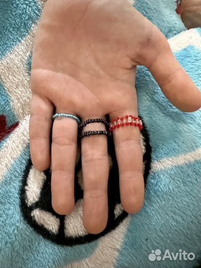 Кольцо из бисера