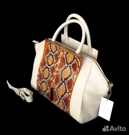 Сумка Оригинал Raoul Пр-во Италия Змея Кожа Больша