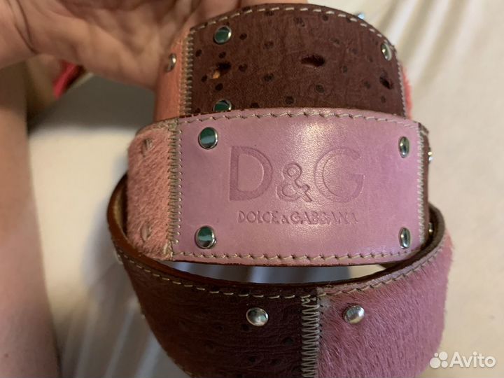 Dolce gabbana ремень