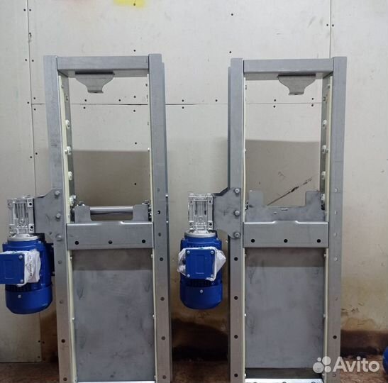 Шиберная заслонка с электрическим приводом