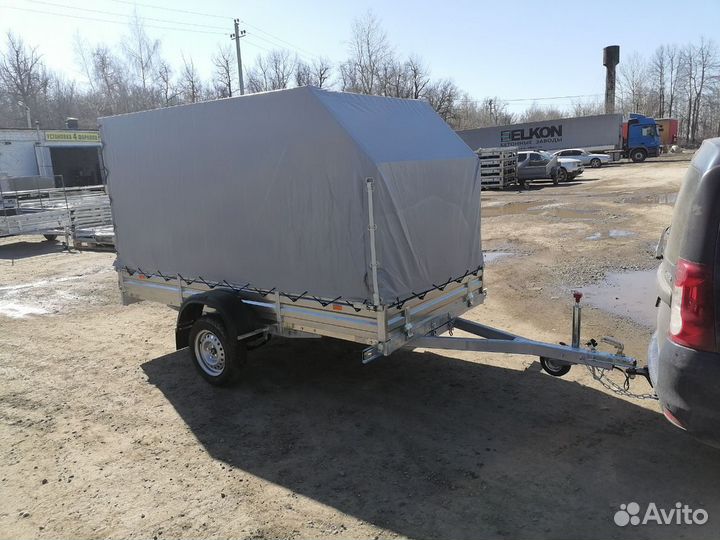 Прицеп 11.022 с тентом аэро 150см.Помощь в ремонте