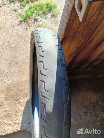 Dunlop D87M 95/90 R21 и 150/90 R15