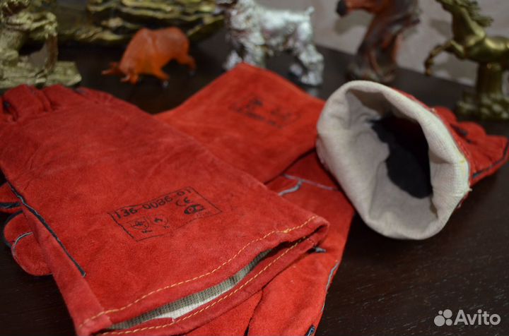 Краги сварочные спилковые летние