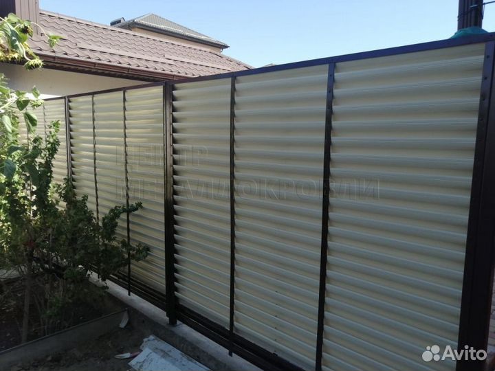 Забор жалюзи