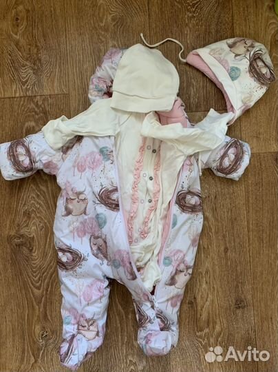 Комплект на выписку для девочки