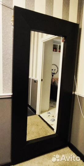 Зеркало IKEA (большое с широкрй рамой)