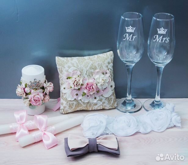 Свадебный набор. Цена за весь набор