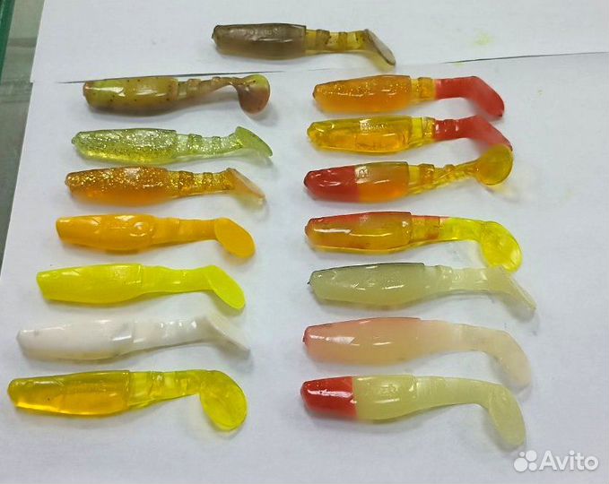 Виброхвост Manns Predator 90мм Манс (оригинал)