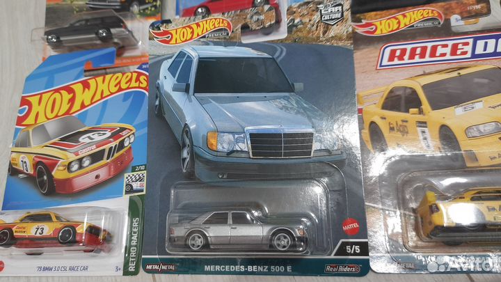 Hot wheels premium mercedes/ 560/e500/bmw