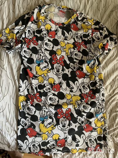 Платье футболка zara