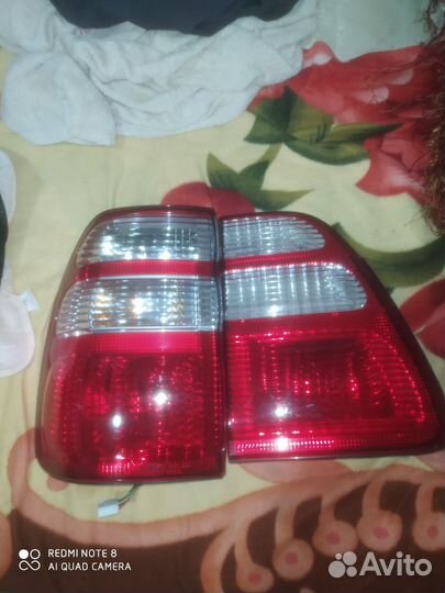 Задние фонари на toyota land cruiser 100