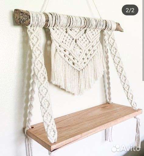 Полка макраме