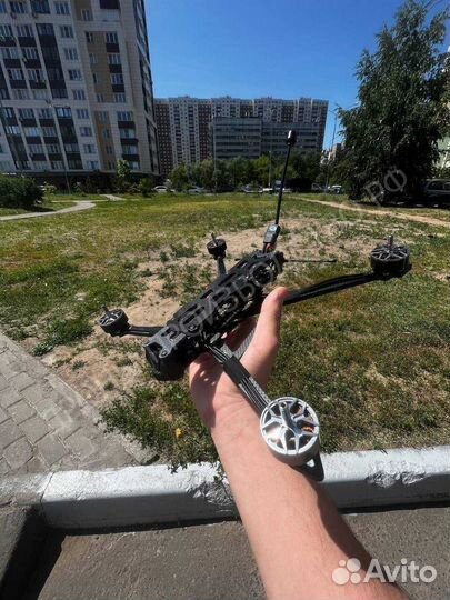 Дpон FPV рiranha 7 и 10 дюймов