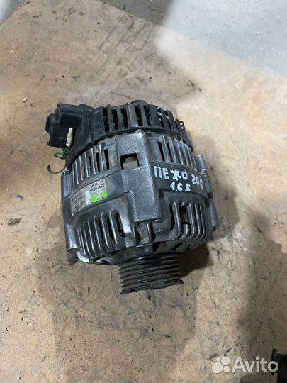 Генератор peugeot 206 1.6л Valeo