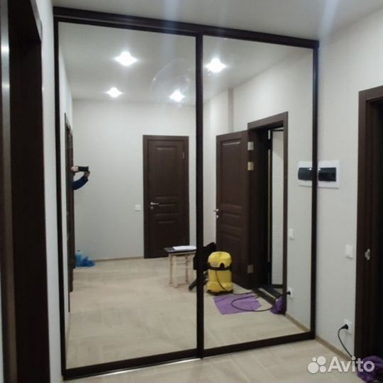 Зеркало -двери от шкафа купе