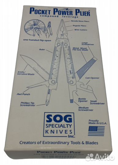 Нож мультифункциональный SOG T44G