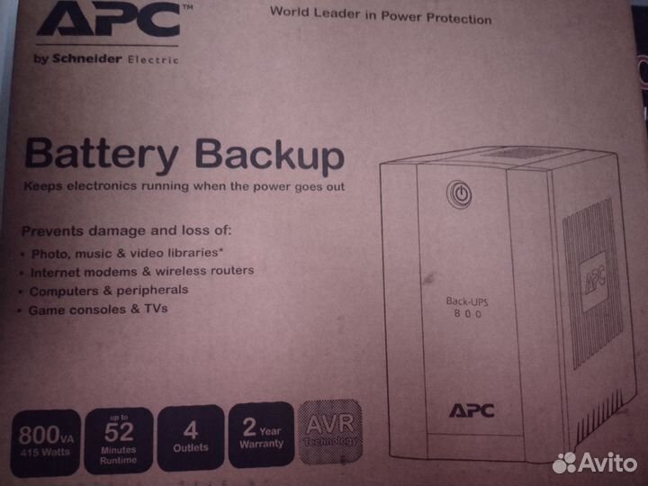Ибп Apc BX800LI