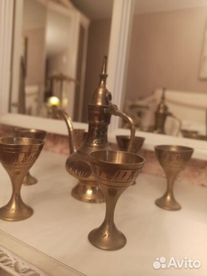 Кувшин латунь индия