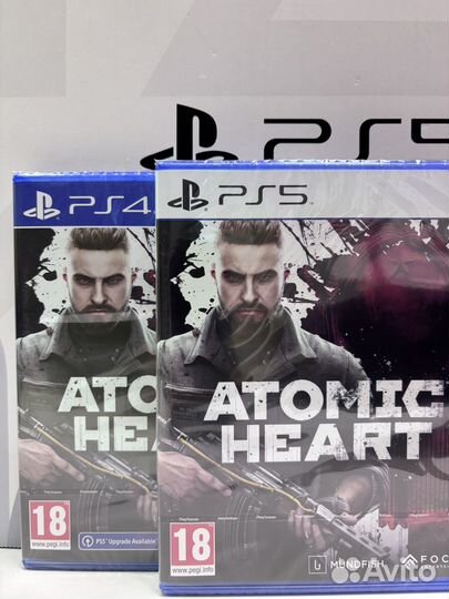 Atomic heart ps5 диск новый