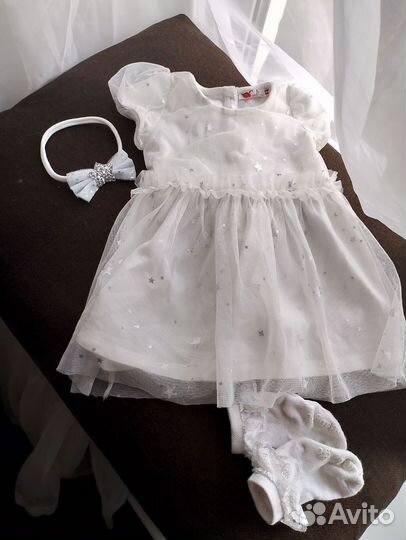 Платье для девочки 68