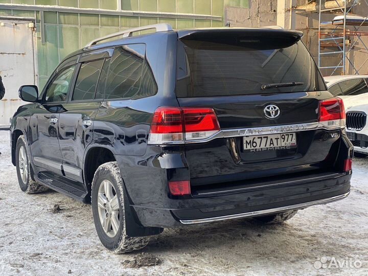 Переделка рестайлинг Land Cruiser 200