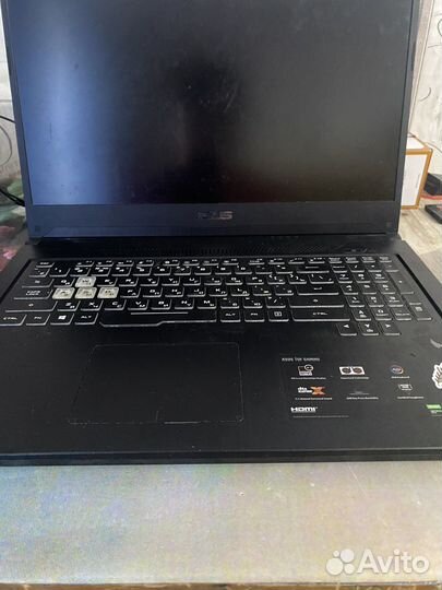 Ноутбук asus tuf gaming FX705DU