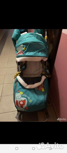 Детские санки коляска