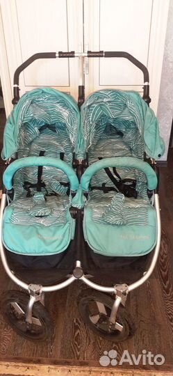 Коляска для двойни bumbleride
