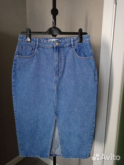 Джинсовая юбка zara