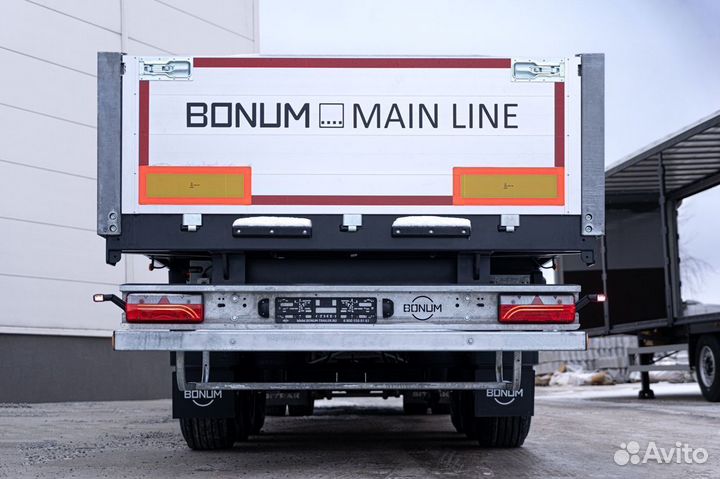 Полуприцеп бортовой Bonum 914296-06, 2024