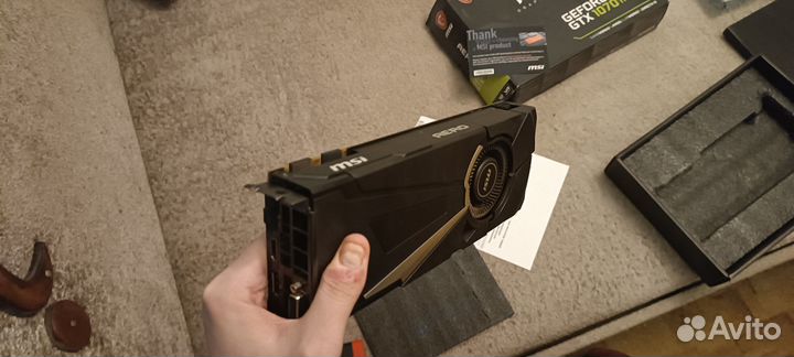 MSI GTX 1070ti Aero 8Gb