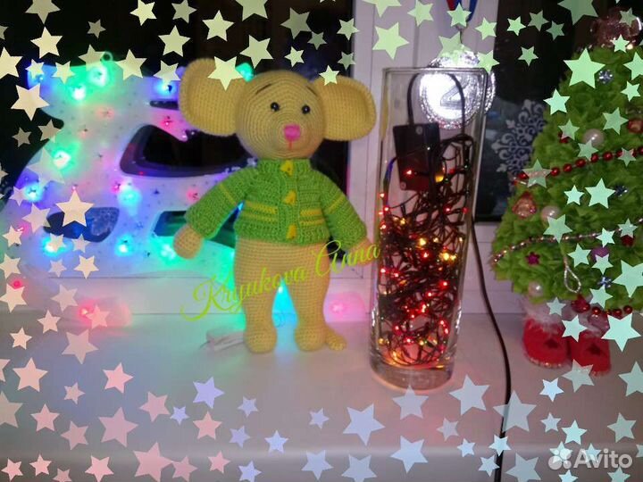 Вязаные игрушки ручной работы