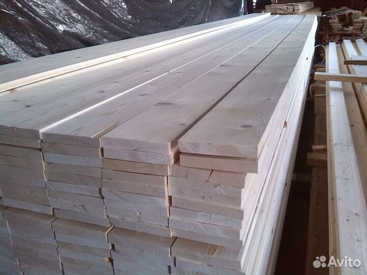 Доска обрезная, камерной сушки 25*150*6000