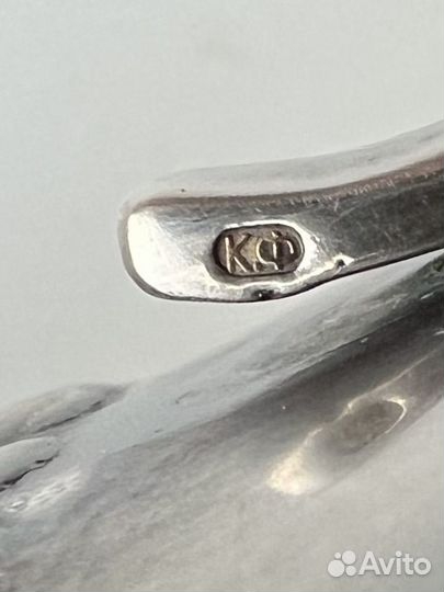 Ведро для шампанского К.Фаберже Серебро 84 Царизм