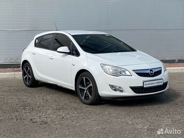 Opel Astra 1.6 МТ, 2012, 169 000 км