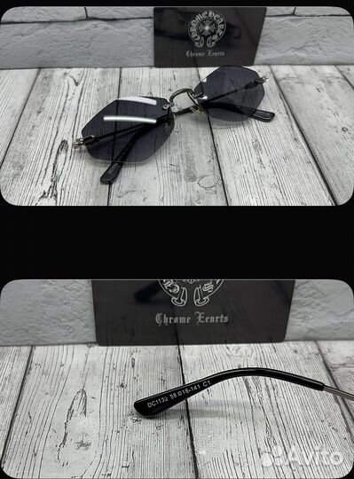 Очки chrome hearts новые