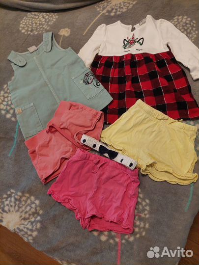 Платья и шорты на лето девочке