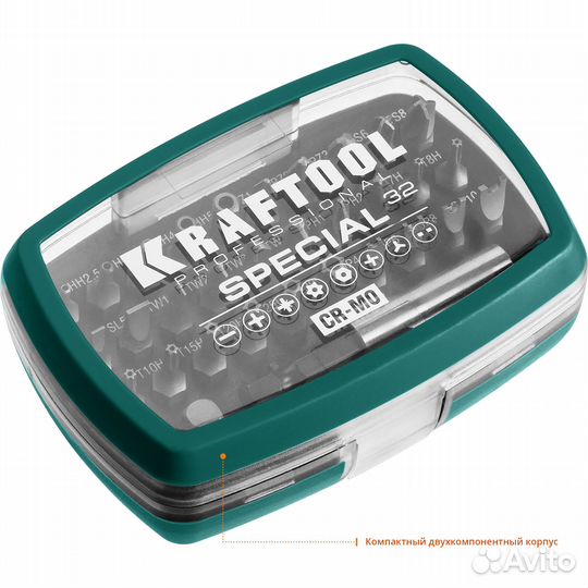 Набор специальных бит (2610-H32), kraftool Specia
