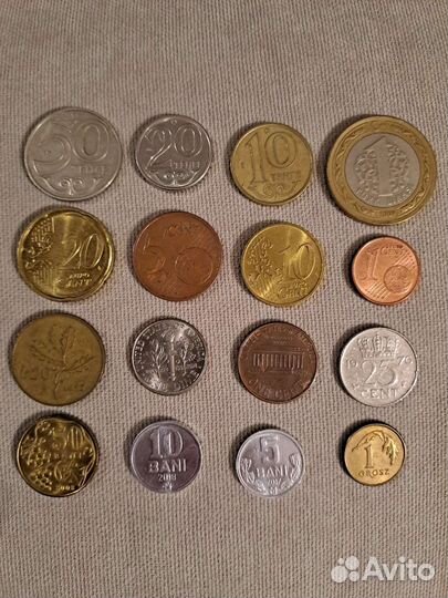 Монеты иностранные