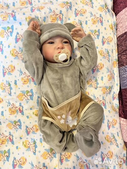 Кукла Реборн силиконовый мальчик