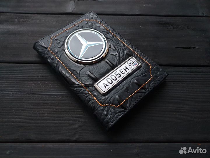 Обложка с номером авто