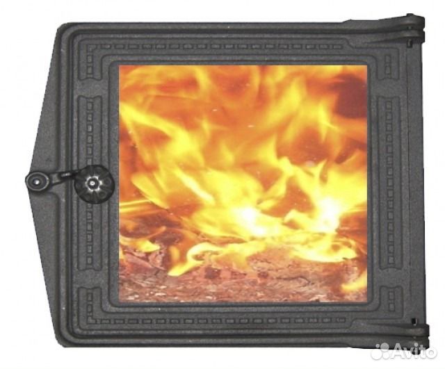 Печные и каминные дверки со стеклом оптом и в розн