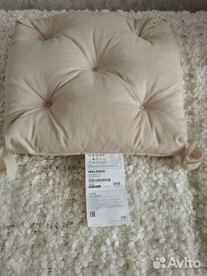 3 Подушки на стул IKEA Хельви/ Малинда 1 шт