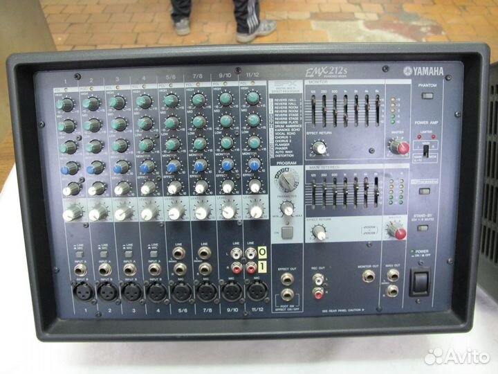 Микшерный пульт yamaha emx212s, emx312s, бу 2 шт