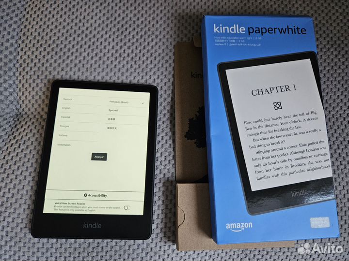Электронная книга amazon kindle paperwhite 2021