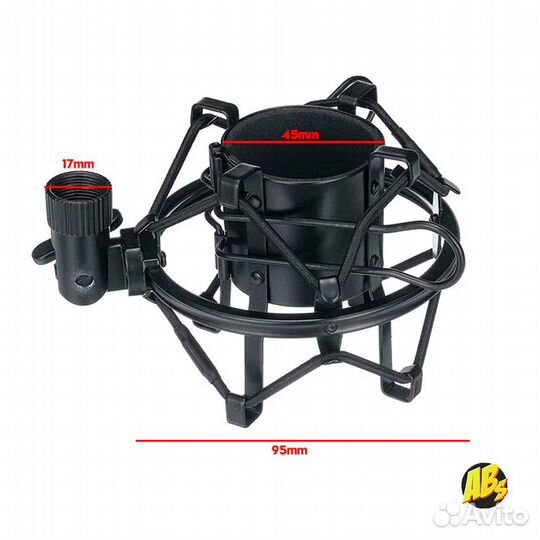 Держатель для микрофона паук стандартный new