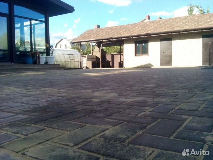 Укладка тротуарной плитки