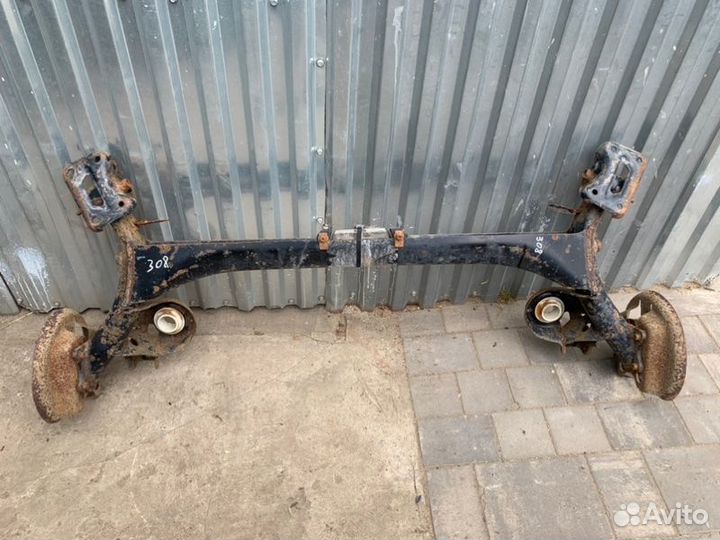 Балка задняя Peugeot 308 хэтчбек 1.6 EP6 PSA 5FW